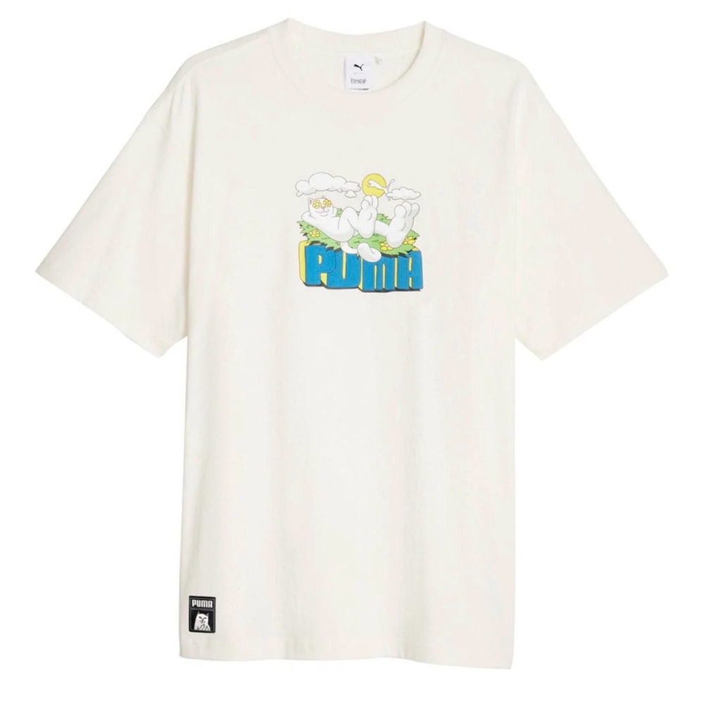 PUMA X RIPNDIP Logo Tee (Warm White)